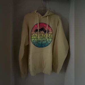 Sunrise Surf Co. Paradise Graphic Yellow Hoodie